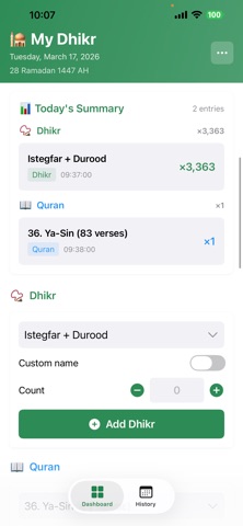 My Dhikr Screenshot 5 of 10