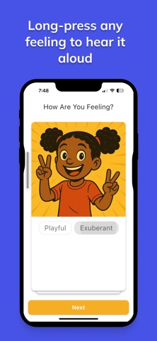 Feelings & Needs: Kids Edition iPhone screenshot