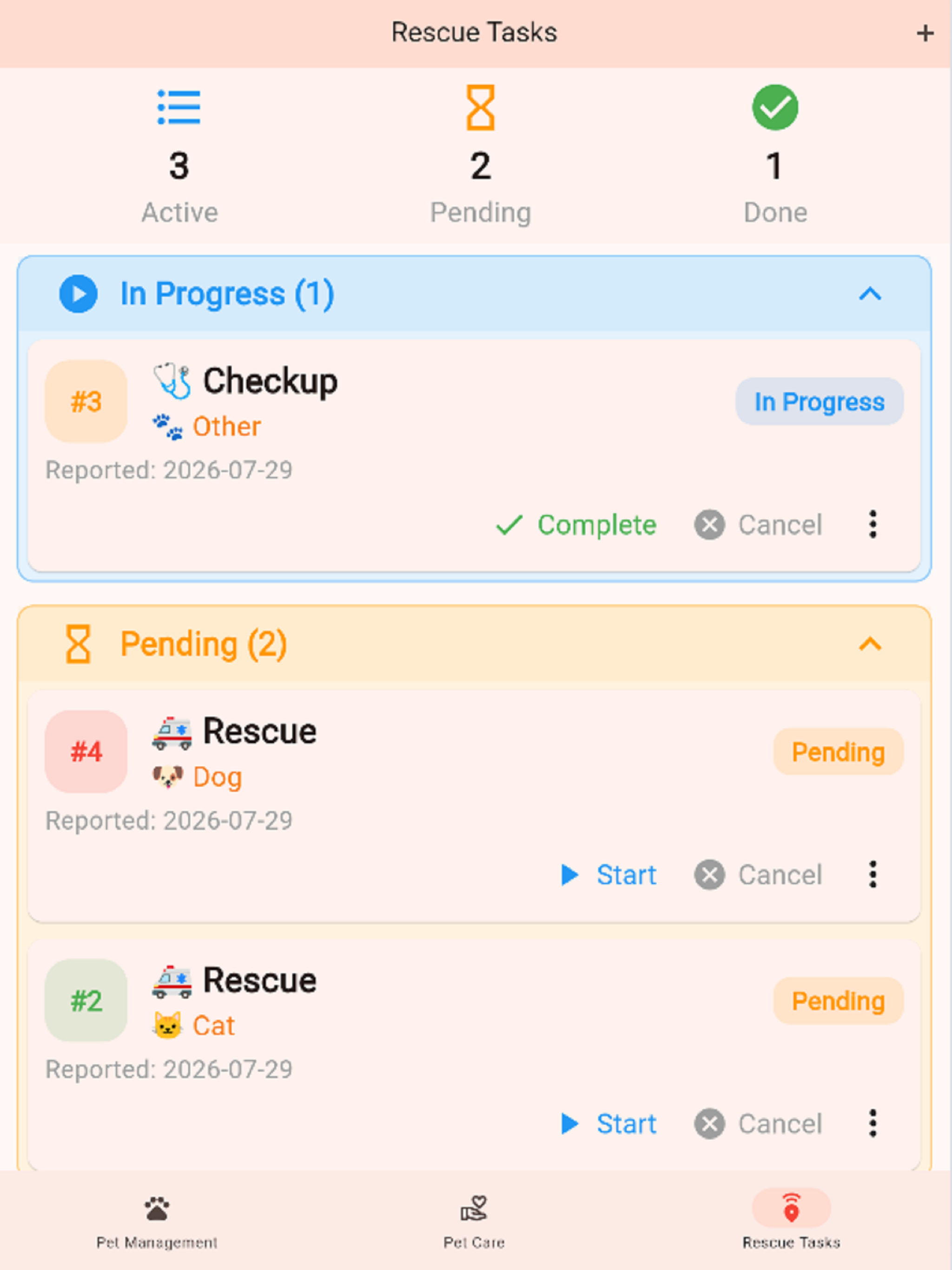 Pet Shop & Rescue screenshot 5