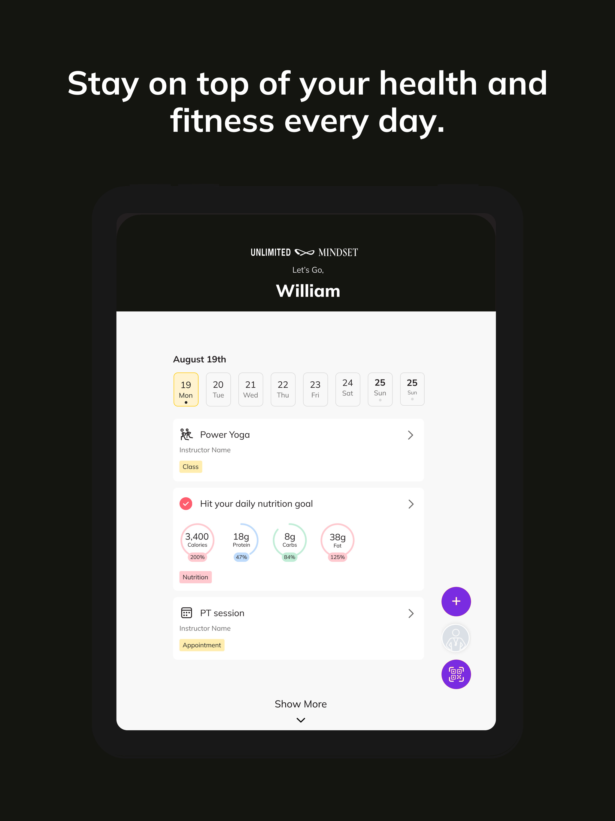 Unlimited Mindset Wellness App screenshot 8