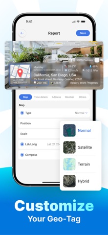 GPS Camera: Map & Timestamp screenshot