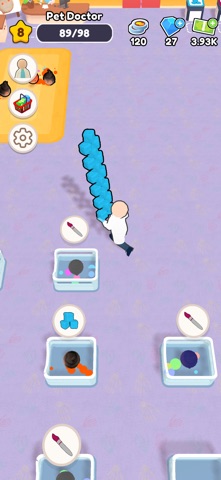 Idle Monster Hospital Tycoon iPhone screenshot