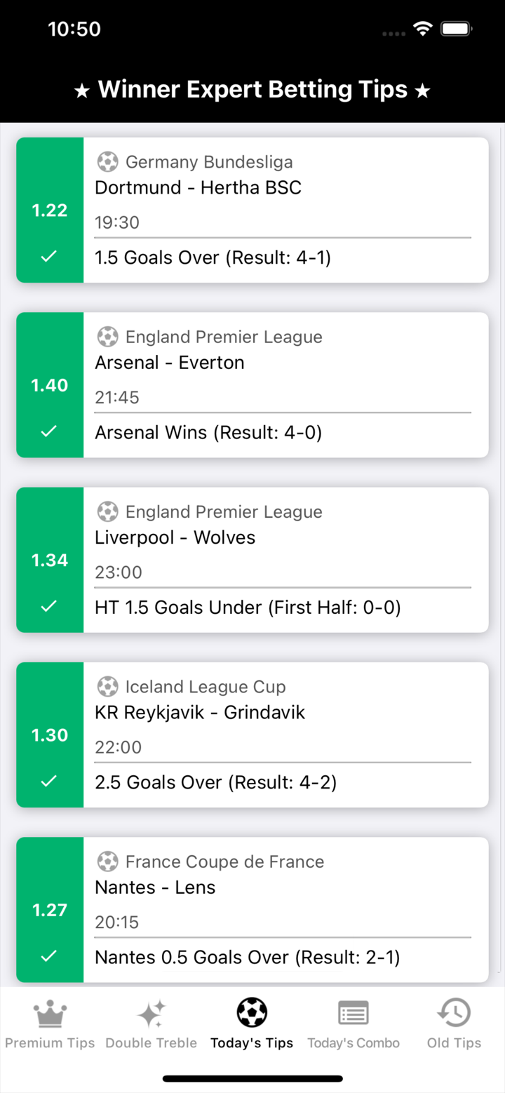 Winner Expert Betting Tips screenshot 1