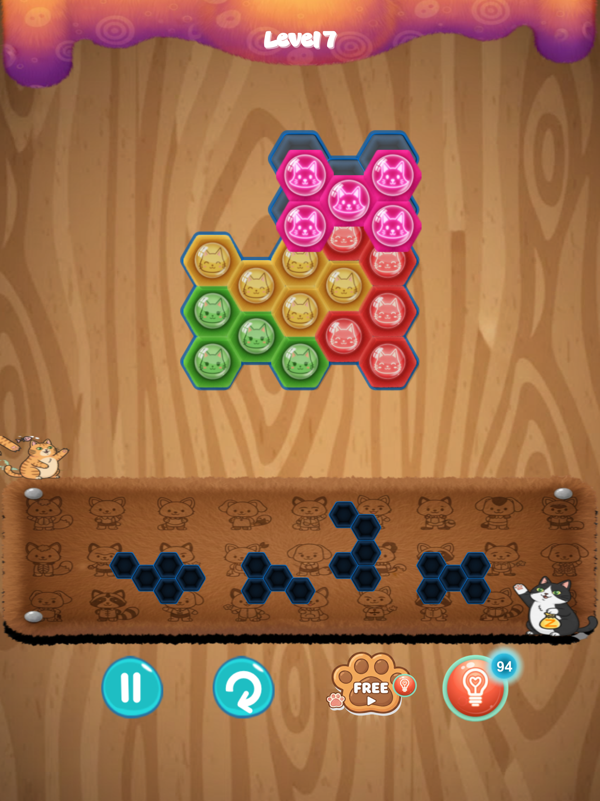Furry Blocks Puzzle screenshot 10