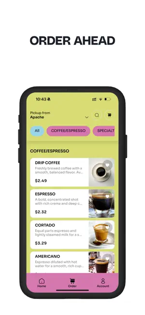 Saige Coffee screenshot 3