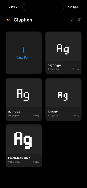 Glyphon screenshot 4