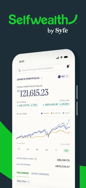 Selfwealth | Trade Shares screenshot 1