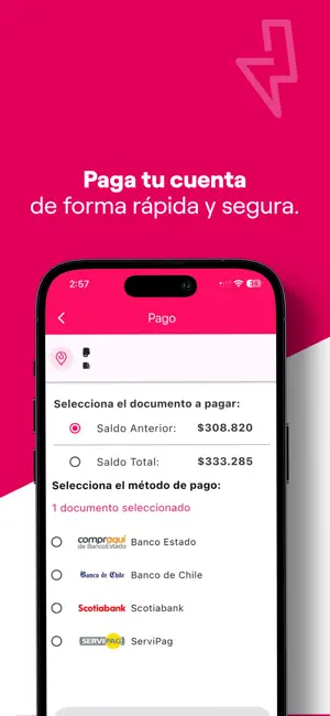 Enel Clientes Chile screenshot 3