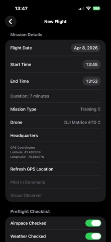 RotorLog screenshot