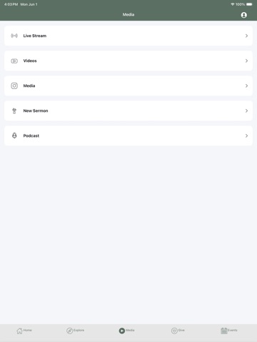Faith Harvest NC iPad screenshot