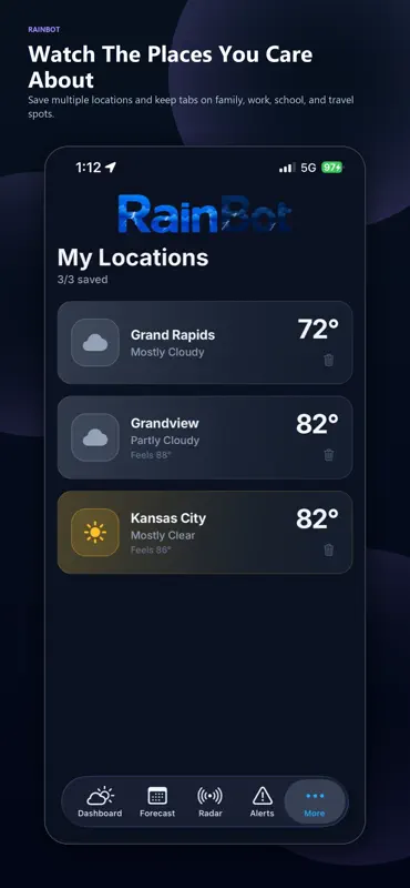 RainBot Weather screenshot 3 of 6