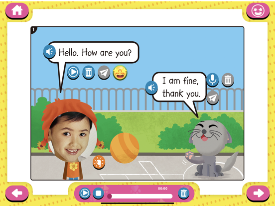 Talk with Tickles! app screenshot