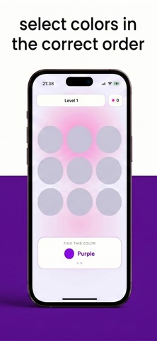Color Memory: Brain Game Screenshot 2 of 3