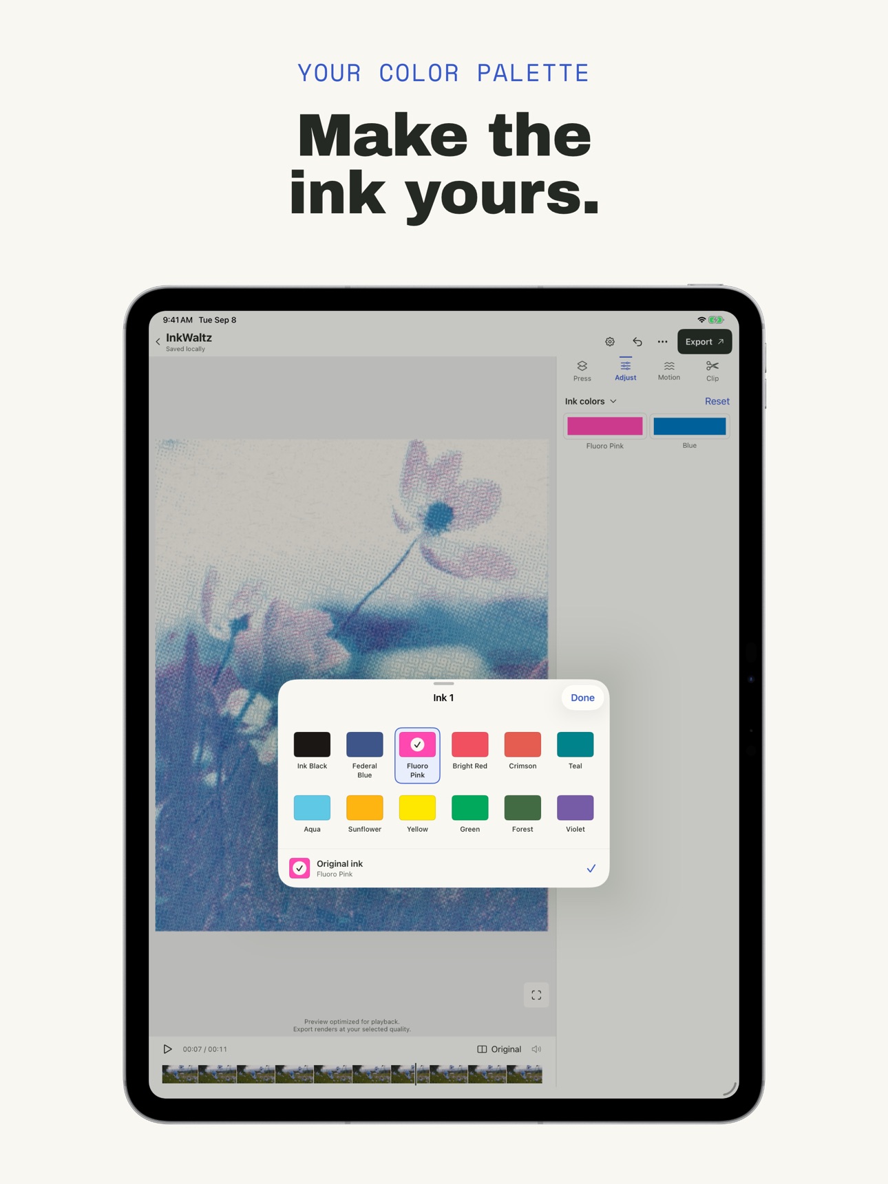 Screenshot 10 of InkWaltz: Video Art Filters