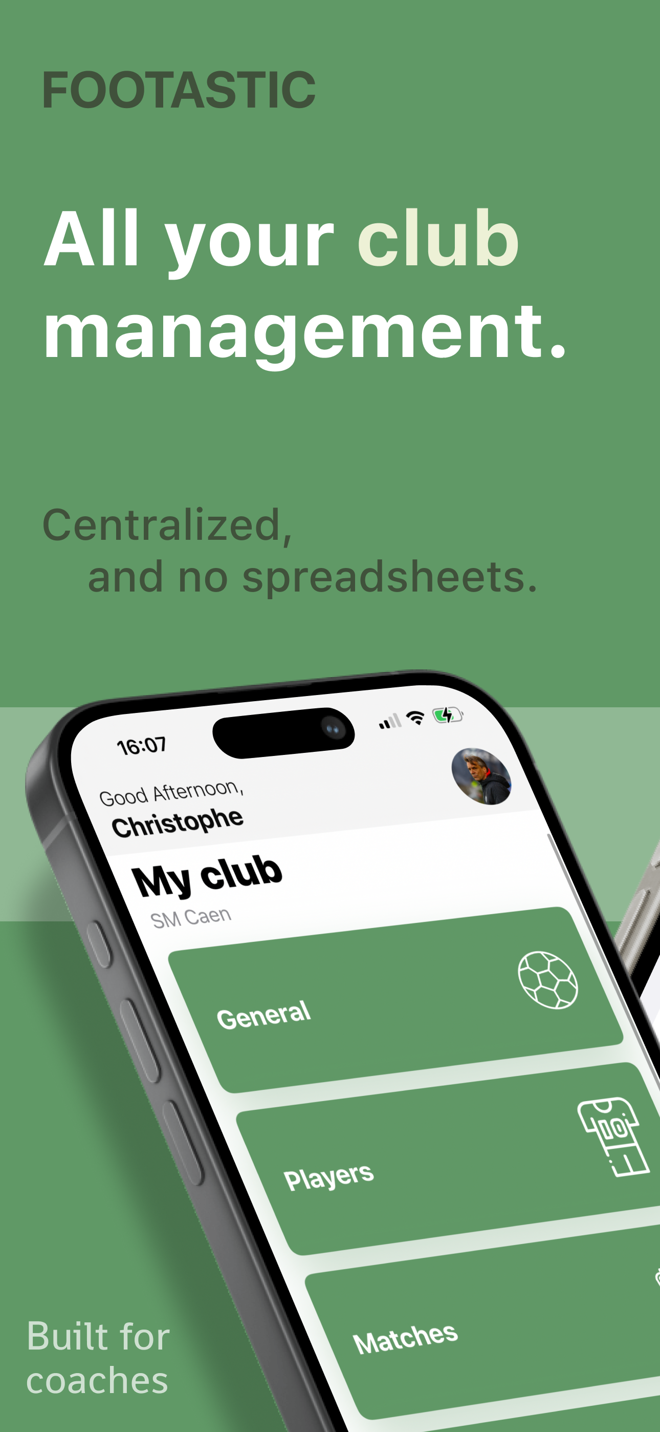 Footastic - Coach Football