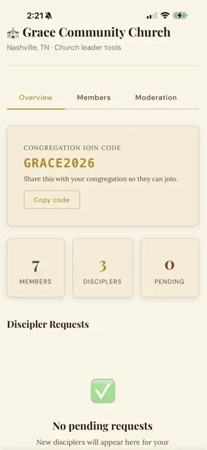 Trellis: Church Discipleship screenshot 1