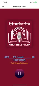 Hindi Bible Radio screenshot #1 for iPhone