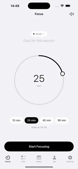 Focus Y: Timer, Plan & Pet screenshot 1