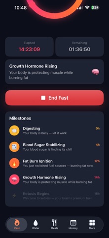 Ketl: Fasting Tracker Screenshot 10 of 10