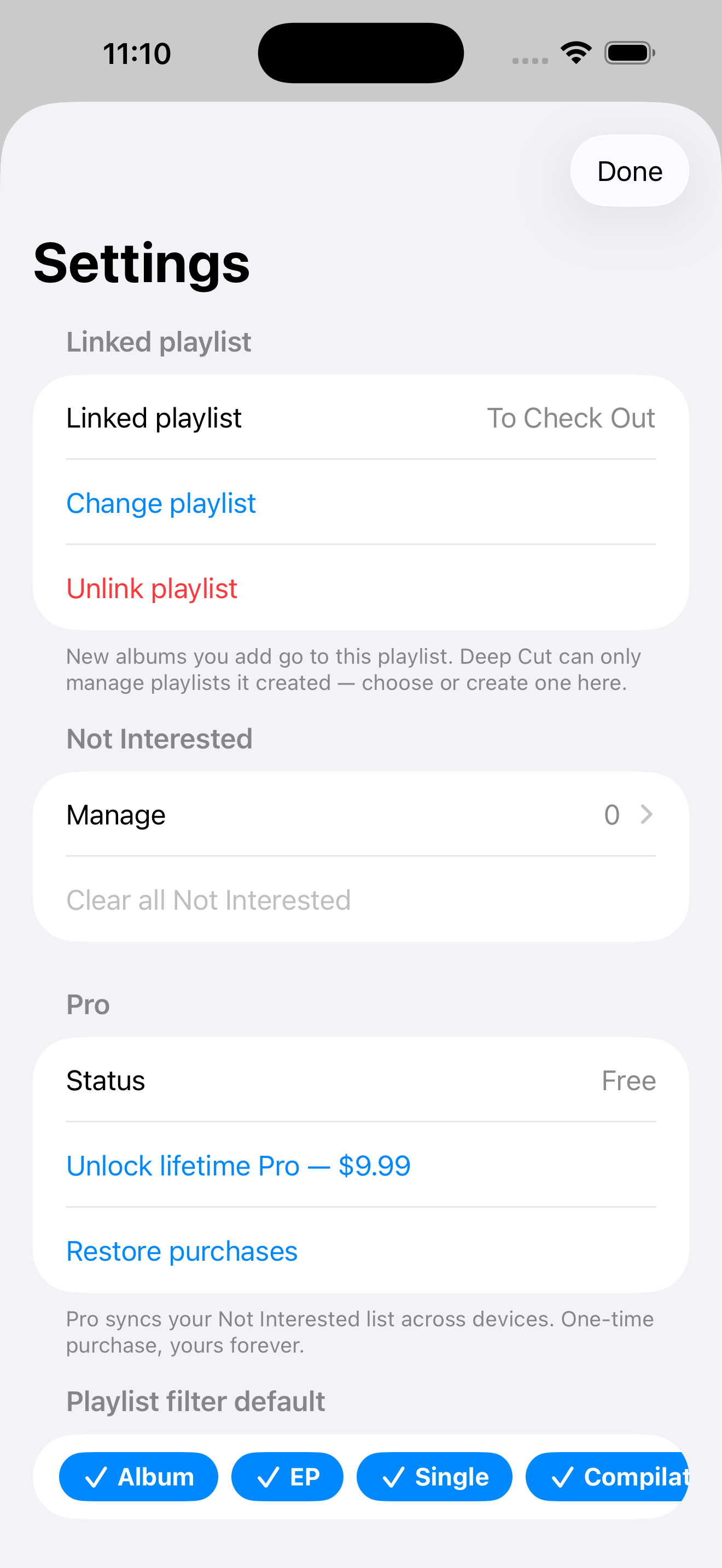 Deep Cut Atlas: Album Digger screenshot 4