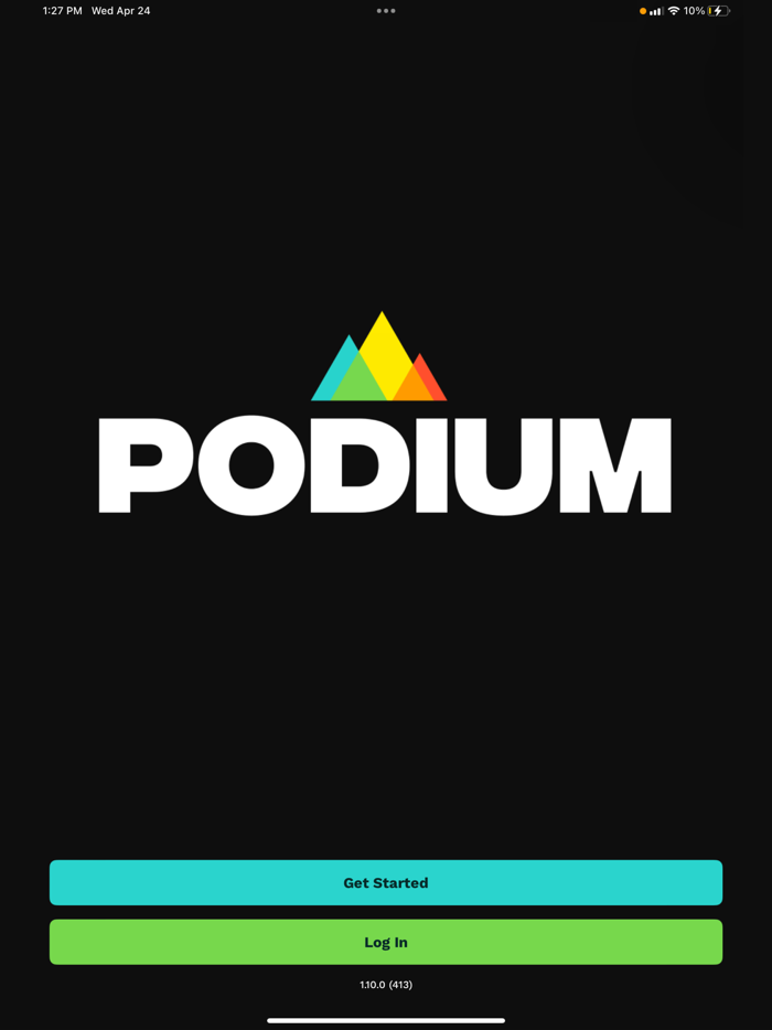 Podium Running