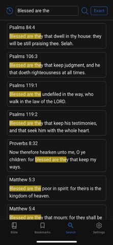 HolyBible_KJV Screenshot 4 of 5