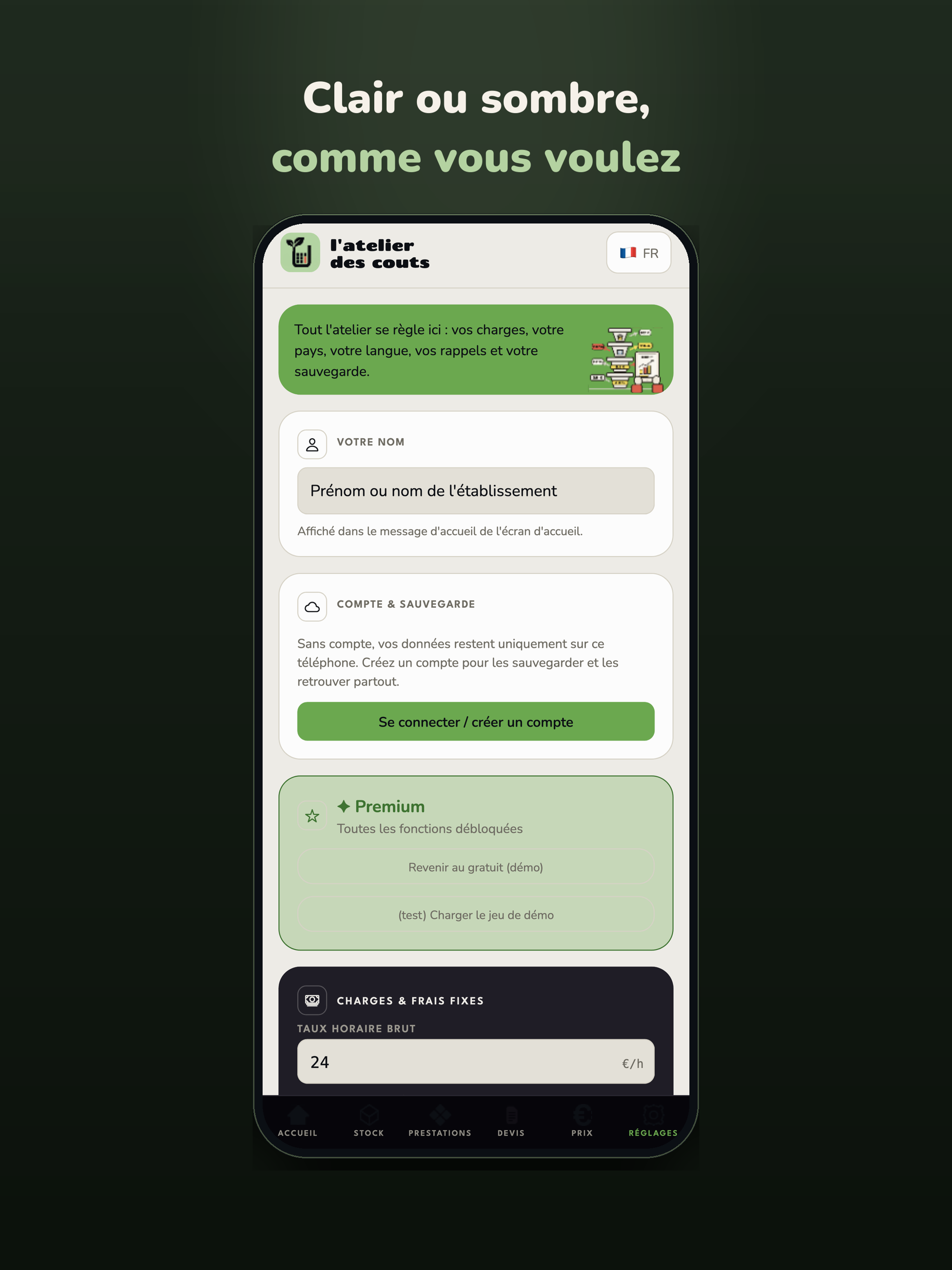 Atelier des coûts Jardin screenshot 10