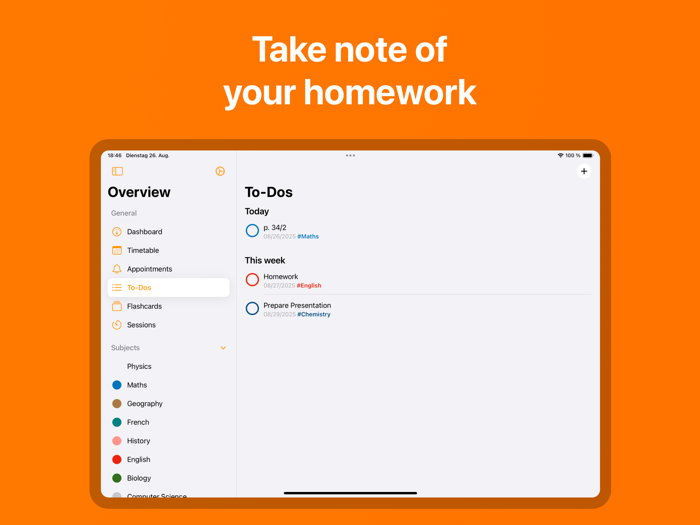 MySchoolManager, Schoolplanner screenshot 12