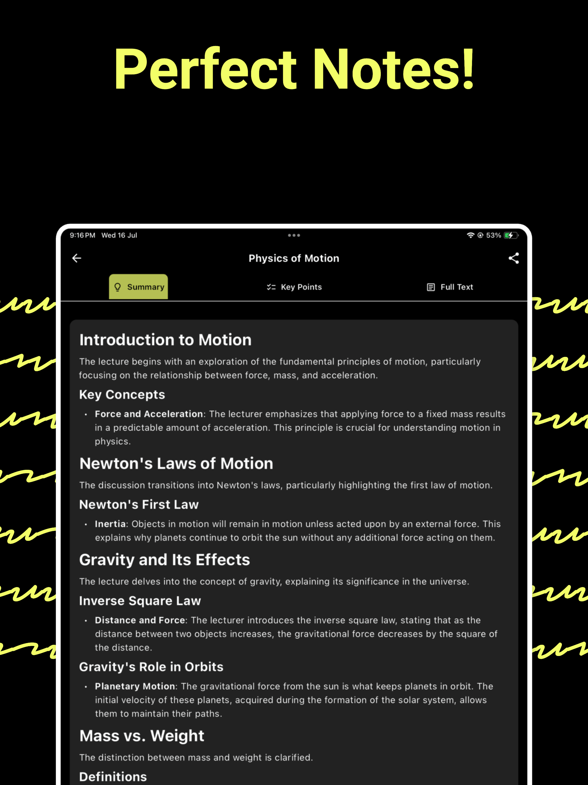 LectureNotes AI: Voice to Text