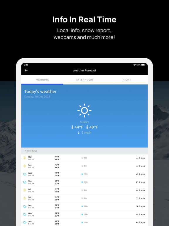 Screenshot #5 pour Valle Nevado