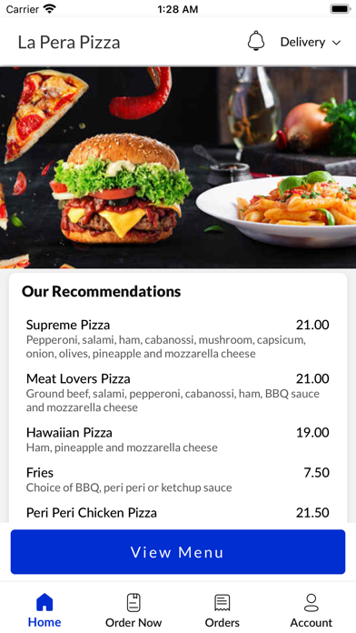 La Pera Pizza Screenshot
