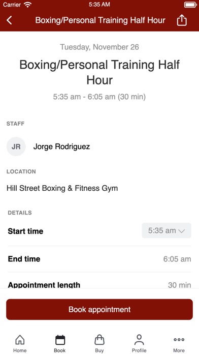 Hill Street Boxing & Fitness Screenshot
