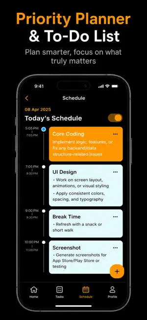 Schedule Planner - To Do List screenshot 2
