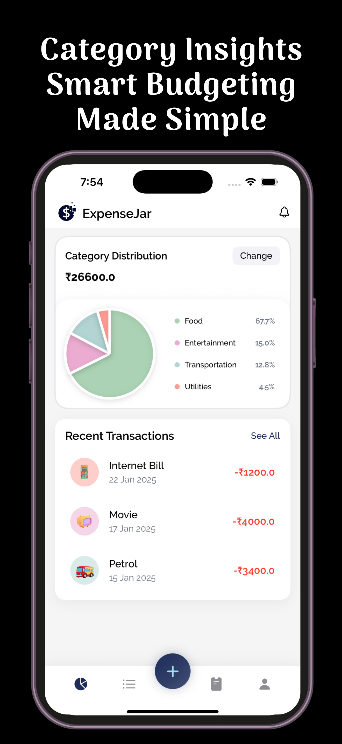 ExpenseJar: Track & Budget screenshot 5