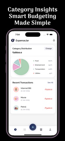 ExpenseJar: Track & Budget screenshot