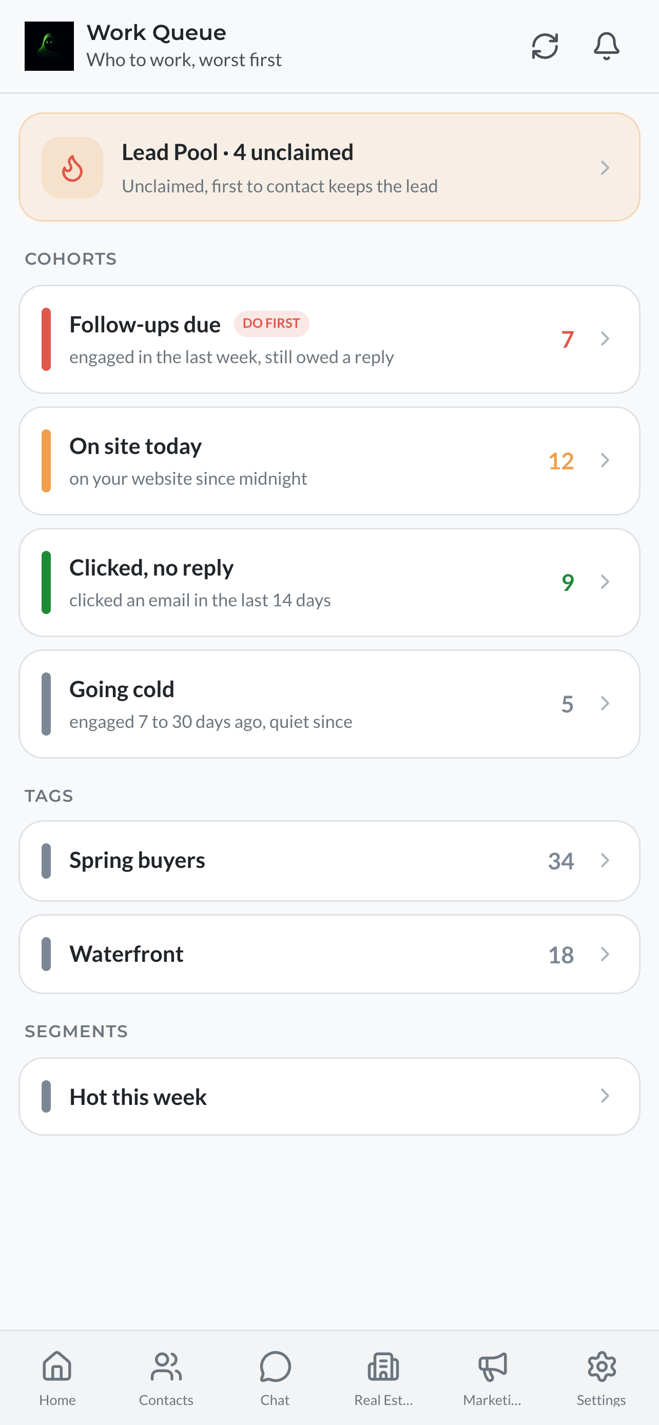 Haunt CRM screenshot 4