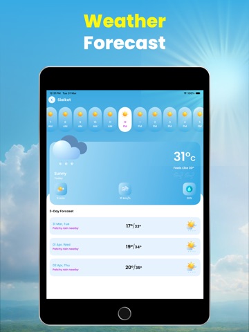 Room Temperature & Thermometer iPad screenshot