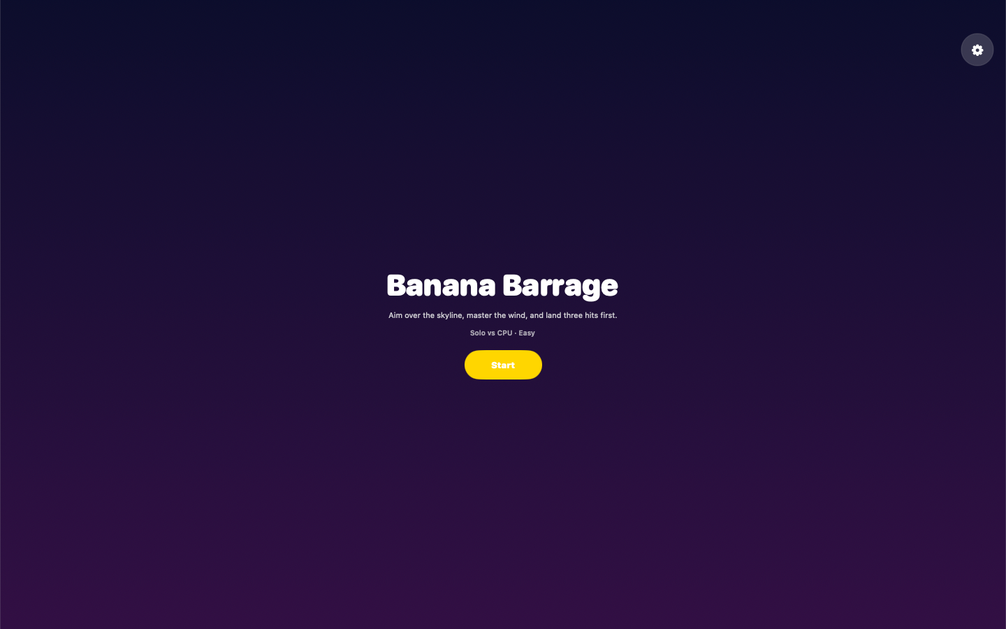 Banana Barrage - GameWobble screenshot 30