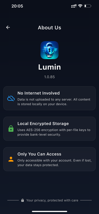 Lumin Pro - Photo Backup Screenshot 5 of 5
