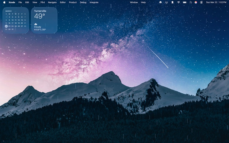 Splash Screen - Rain screenshot