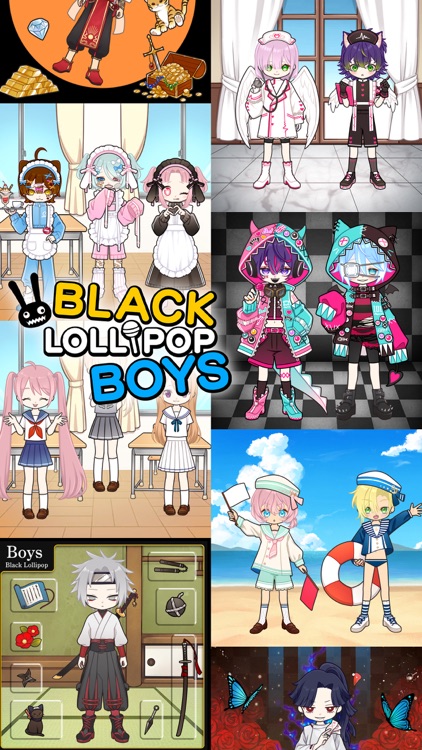 Black Lollipop Boys -Dress Up