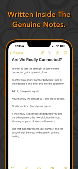 Captura de pantalla de Pairadox en iPhone 5