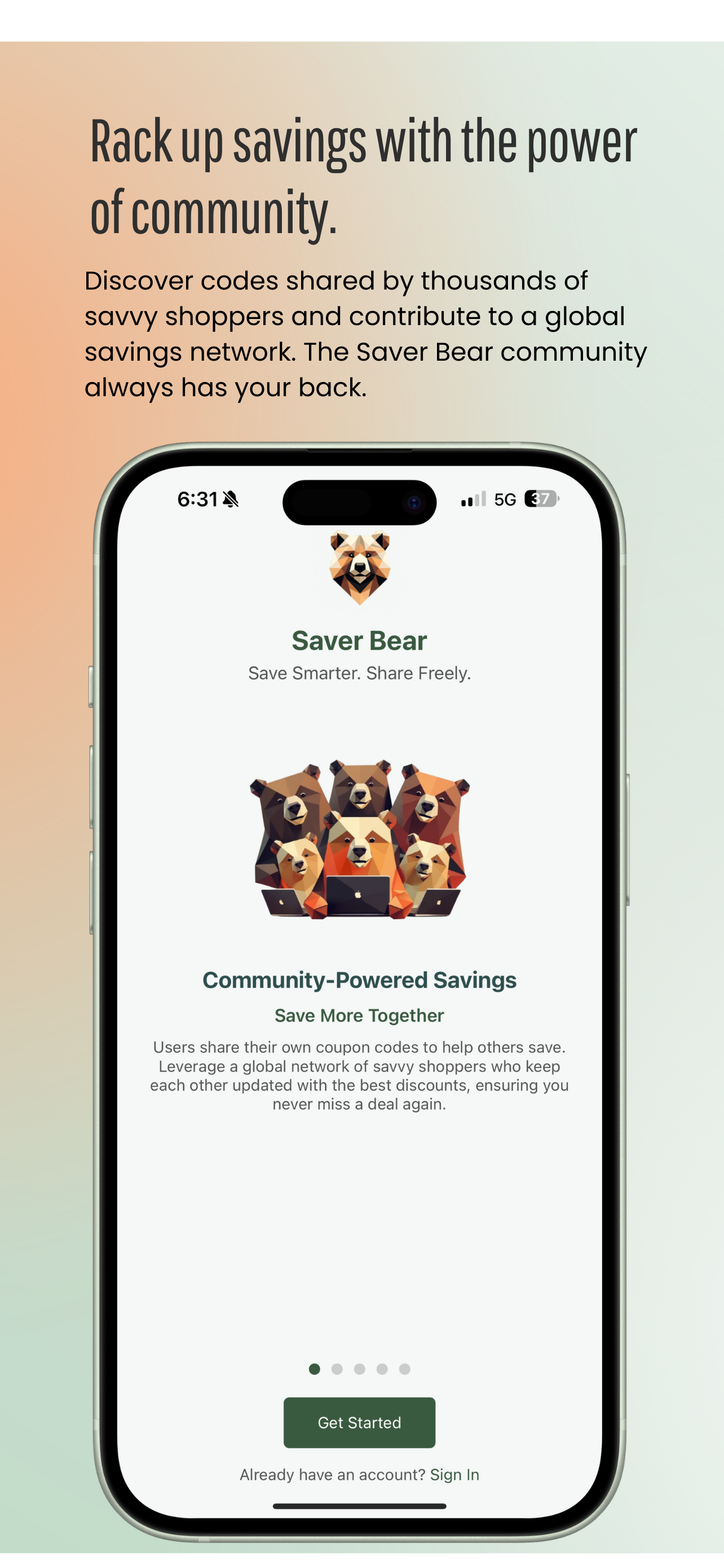 SaverBear screenshot 3