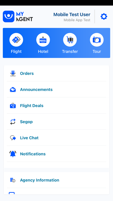 MyAgent Travel Screenshot