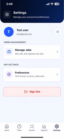 ClockWise: Work Time Tracker screenshot