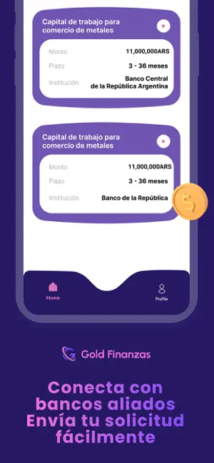 Gold Finanzas iPhone screenshot 2