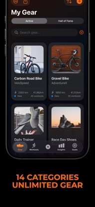 GearBro – Gear & Bike Tracker screenshot 2