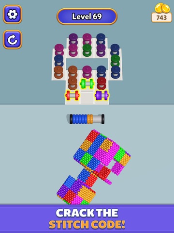 Knit Cube iPad screenshot