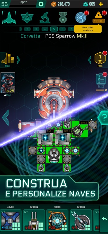 Space Arena: Construct & Fight screenshot 2