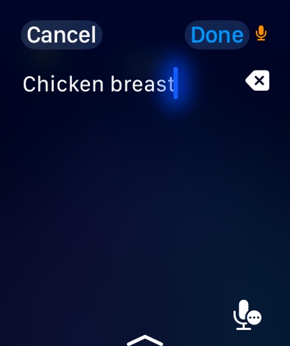 Apple Watch screenshot